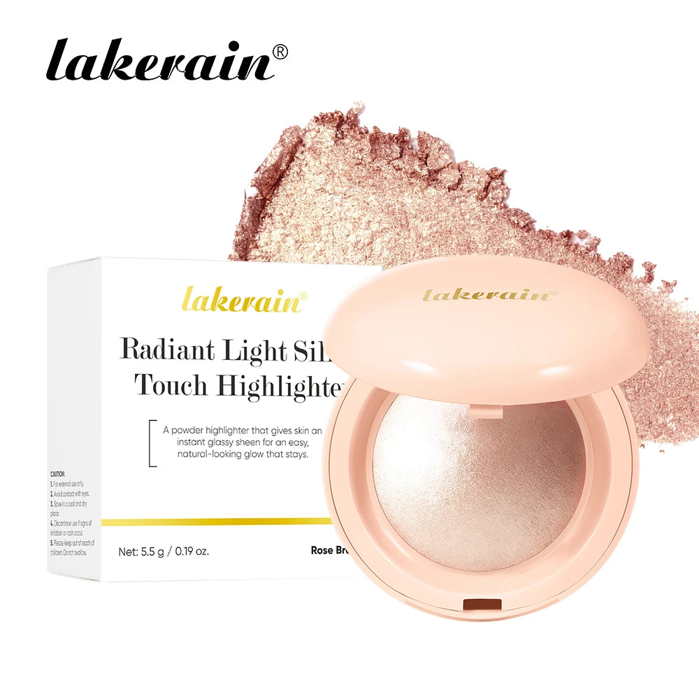 Baked Pearl Shimmer Face Highlighter Powder