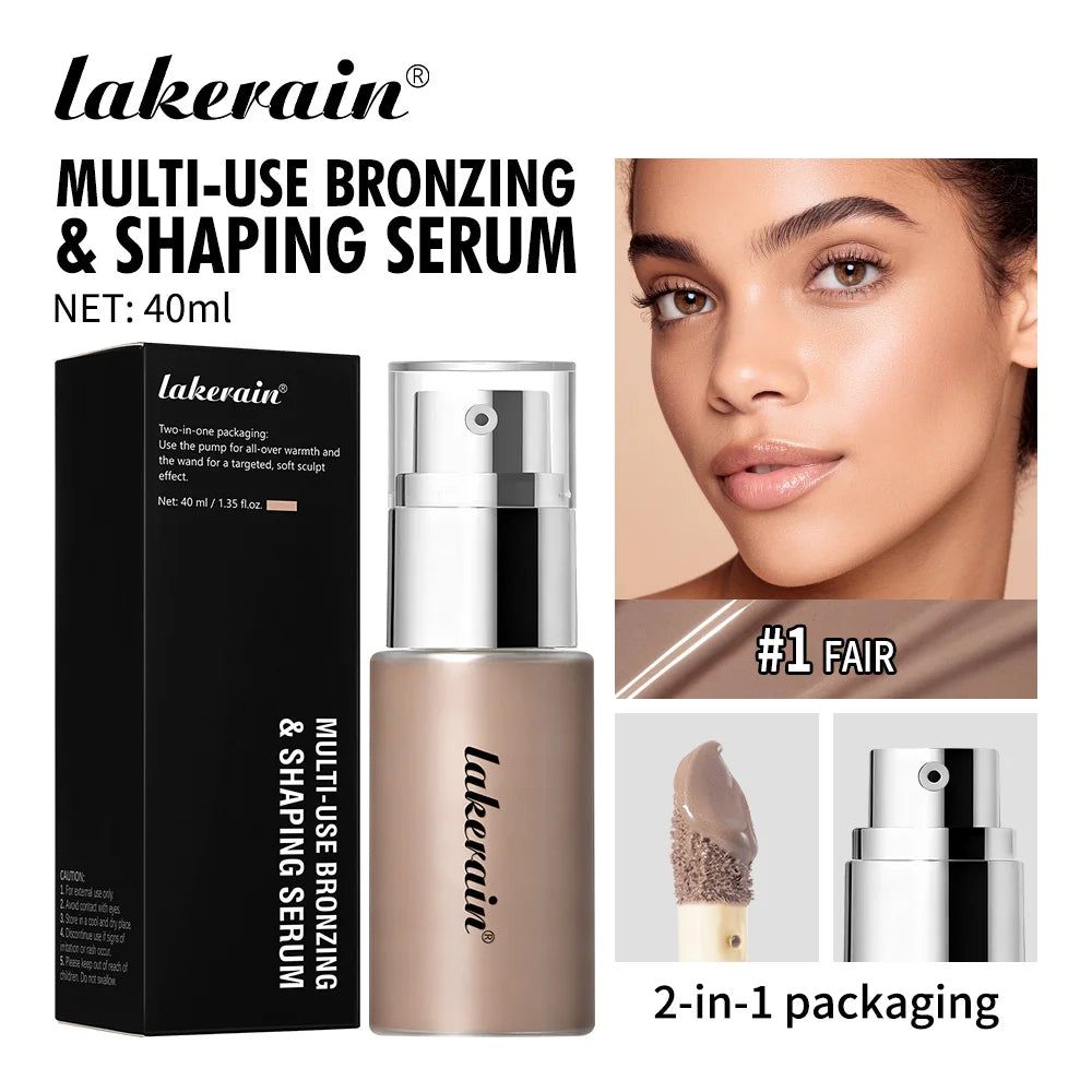 Multi-Use Bronzing and Shaping Serum for Natural Glow - 25