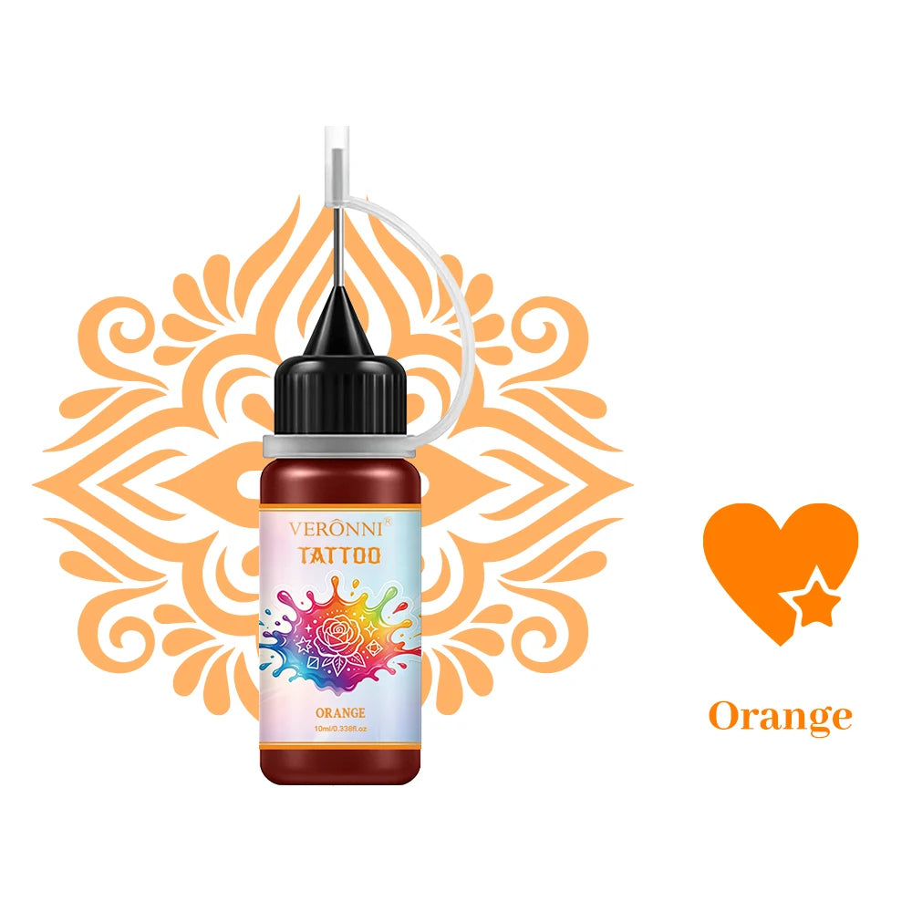 Long-Lasting Temporary Black Henna Tattoo Gel for Body Art