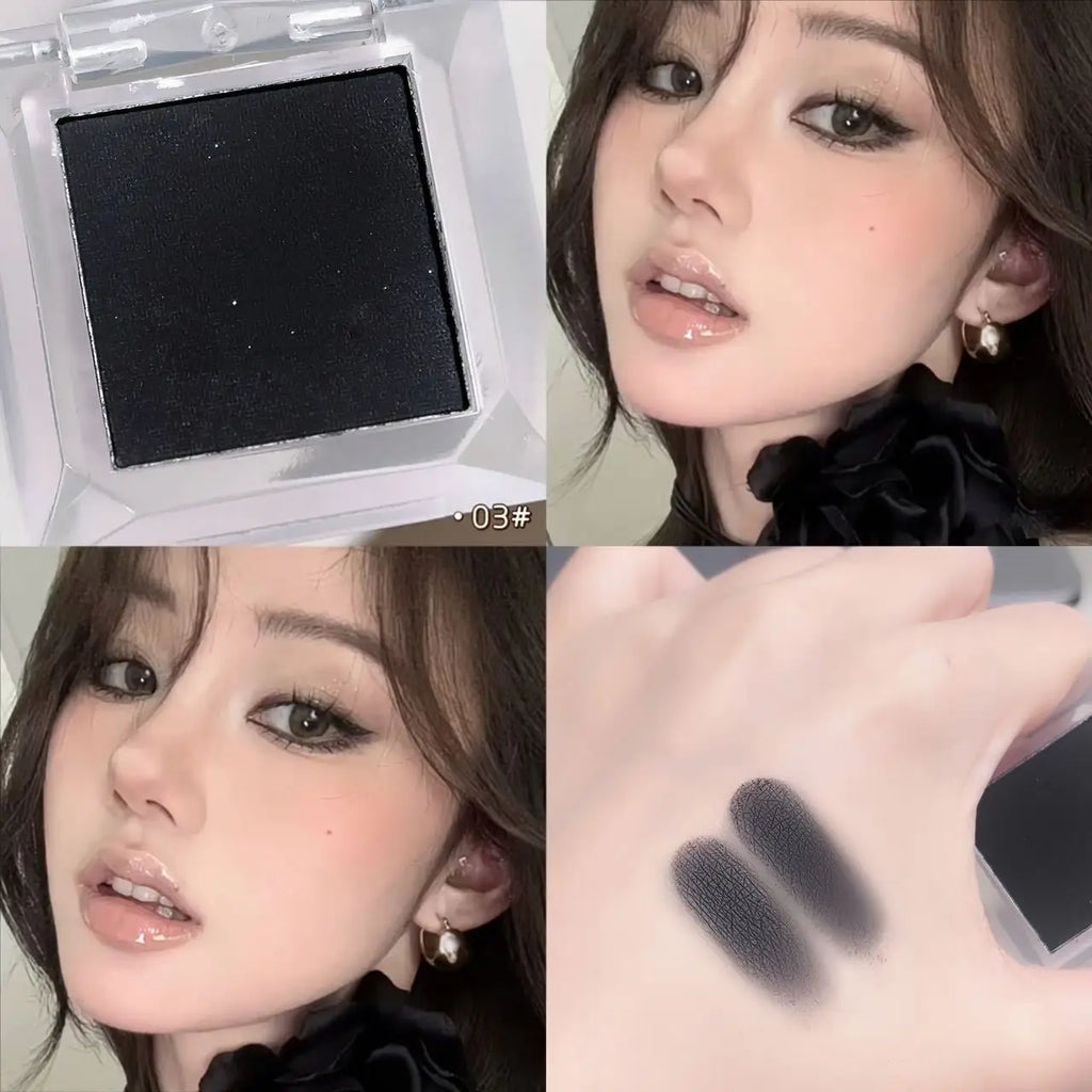 Matte Single Color Eyeshadow for Face Contouring and Highlighting