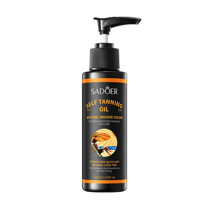 Streak-Free Self Tanning Bronzing Oil for Radiant Skin