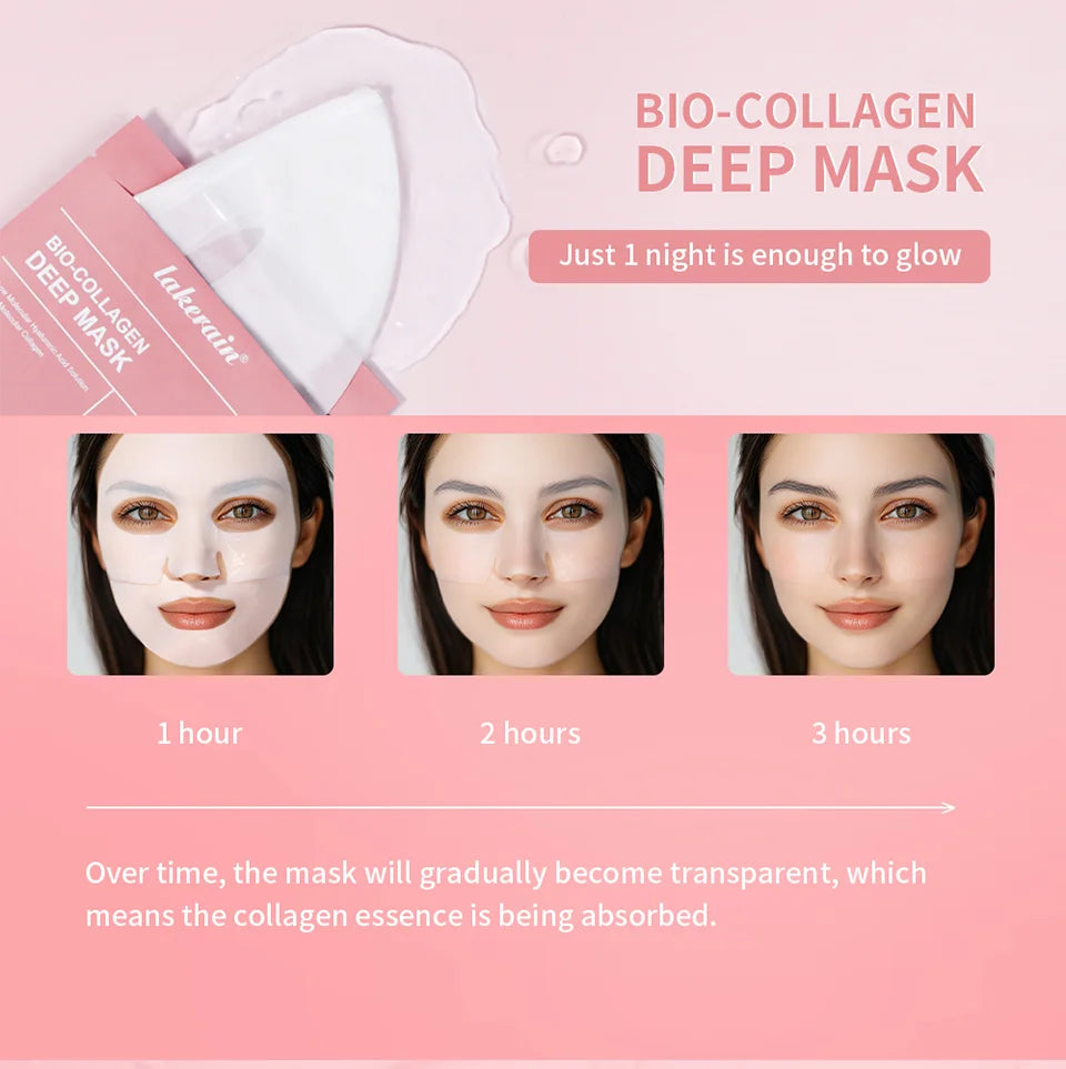 Bio-Collagen Deep Hydrating Face Mask for Pore Minimizing
