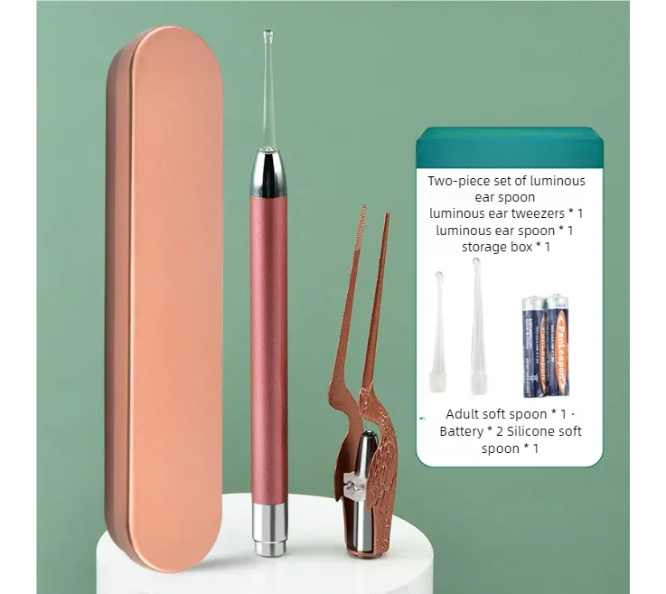Illuminated Ear Wax Removal Tool Kit - 21