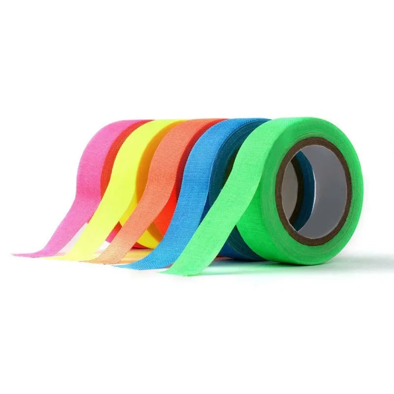 UV Glow Fluorescent Neon Tape for Parties and Decoration