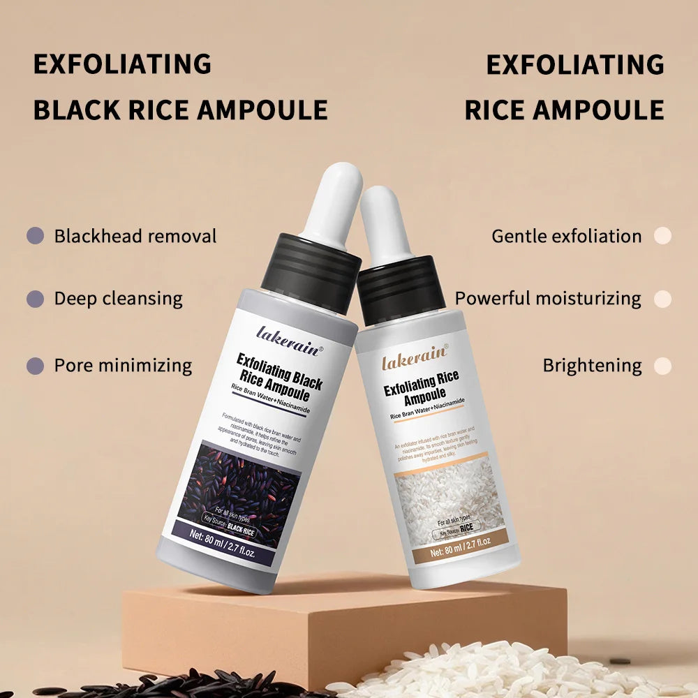 Exfoliating Rice Essence for Deep Pore Cleansing and Brightening