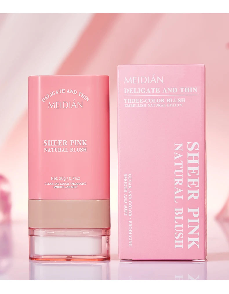 Natural Blendable Cream Blusher Stick - 19