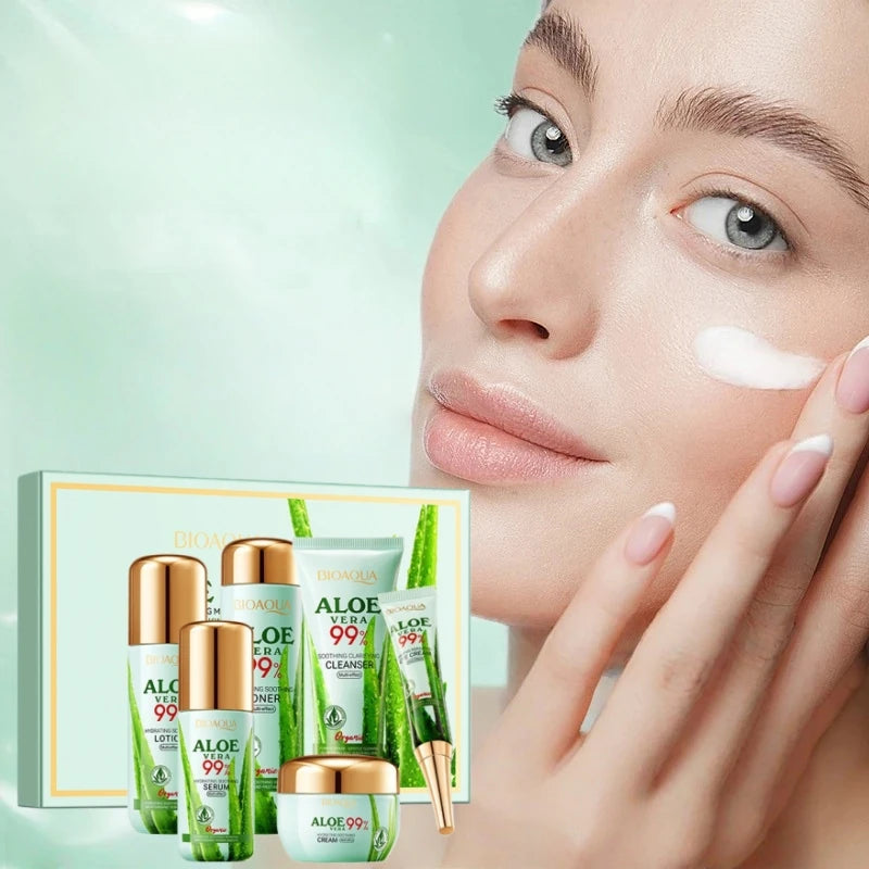 6-Piece Aloe Vera Hydrating Skincare Set