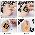 42-Color Water-Activated Face and Body Paint Makeup Set