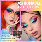 120-Color Professional Eyeshadow Palette for Every Look