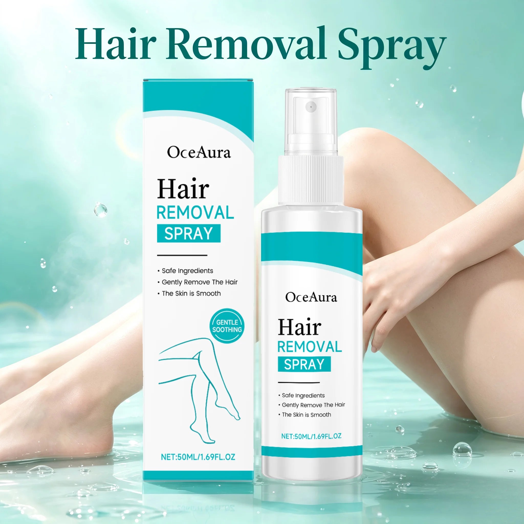 Painless Gentle Body Hair Removal Spray - 4
