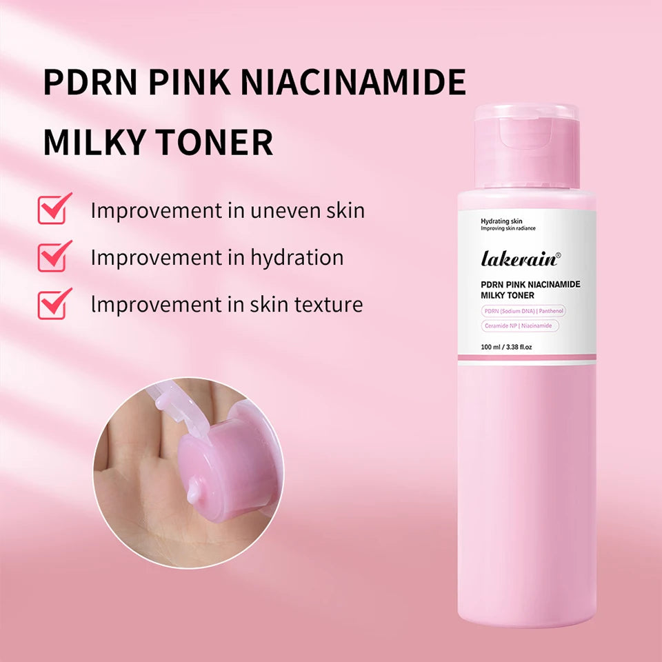 PDRN Niacinamide Milky Facial Toner for Glowing Hydrated Skin - 9