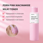 PDRN Niacinamide Milky Facial Toner for Glowing Hydrated Skin