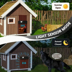 Automatic Light-Sensing Chicken Coop Door