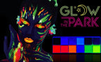 12-Color Professional UV Glow Face and Body Paint Set