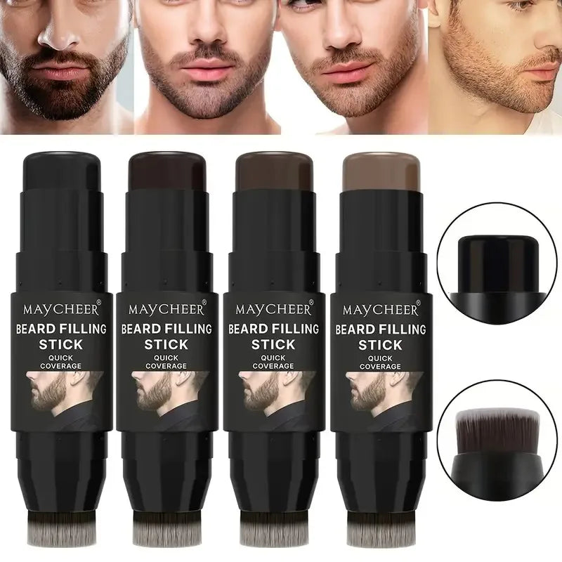 Waterproof Beard Filling Stick and Brush for Men