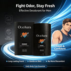 Long-Lasting Men's Natural Deodorant Stick