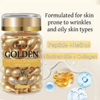 Anti-Aging Retinol and Collagen Facial Essence Capsules