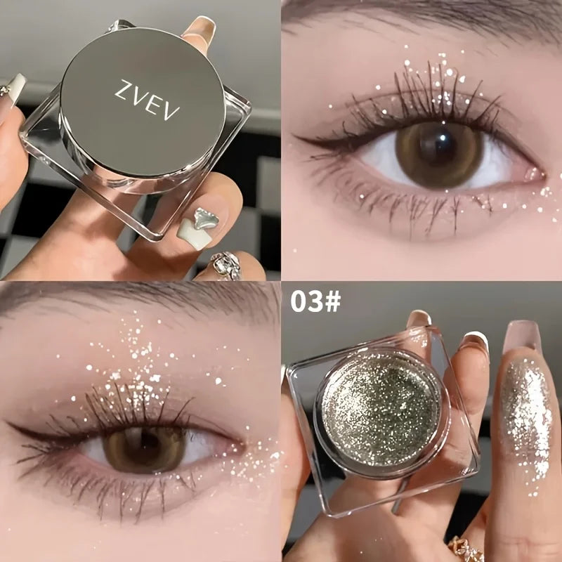 Diamond Shimmer Glitter Eyeshadow for Radiant Eye Makeup