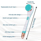 Electric Rotating Back Scrubber for Deep Body Cleansing