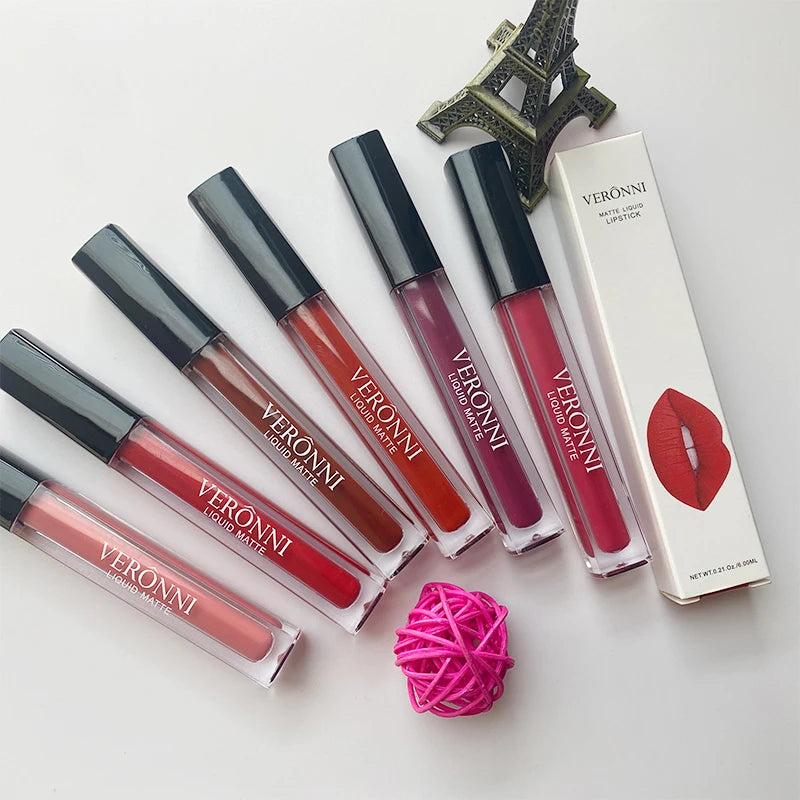 Waterproof Matte Liquid Lipstick Long-Lasting Lip Gloss
