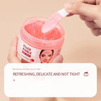 Hydrating Peach Bubble Clay Face Mask for Smooth Skin