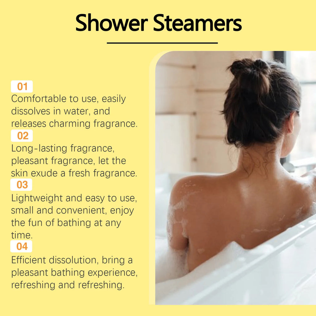 Aromatherapy Shower Steamers for Stress Relief