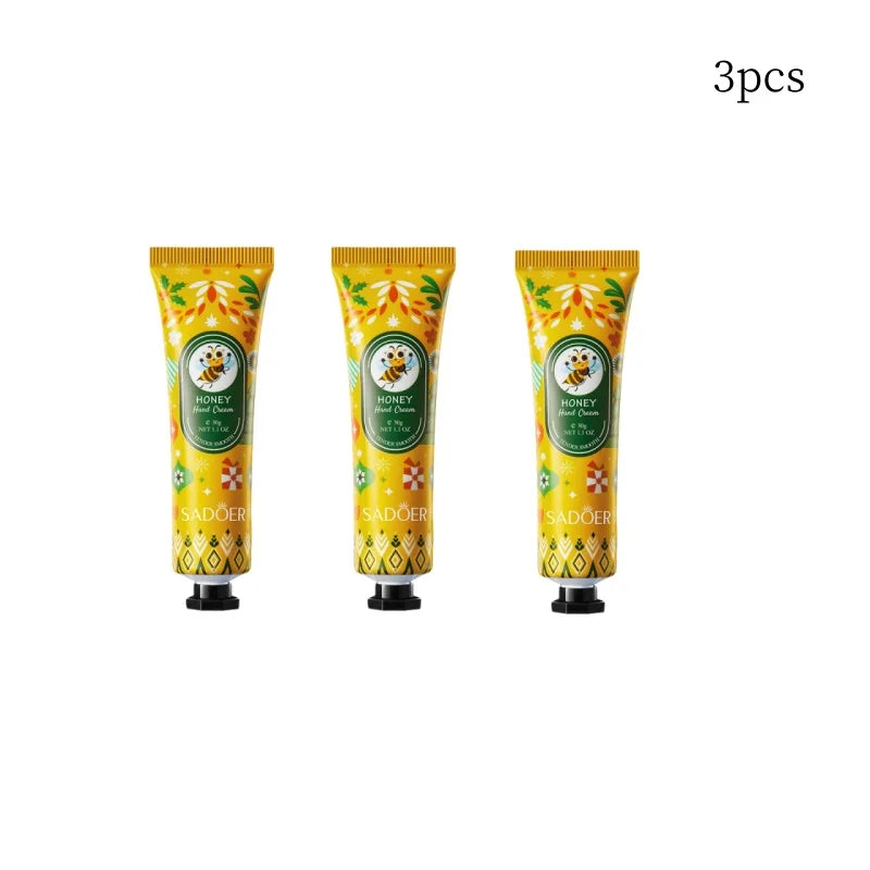 Honey Moisturizing Hand Cream for Dry Skin