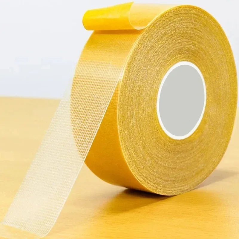 Heavy-Duty Double-Sided Adhesive Mesh Tape for Carpet Repair - 4