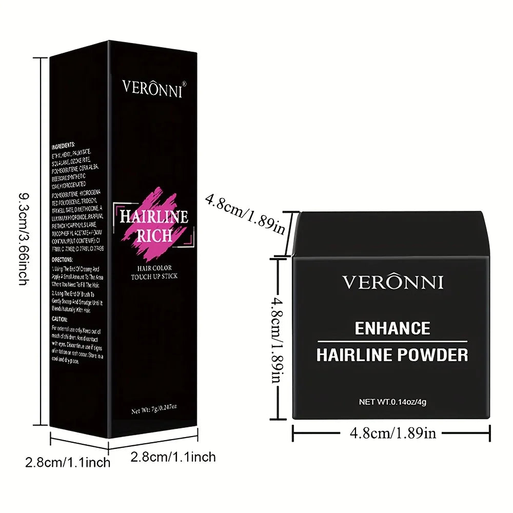 Hairline Shadow Powder and Root Touch-Up Pen Set - 14