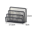 3-Tier Metal Mesh Desktop Document and Stationery Organizer