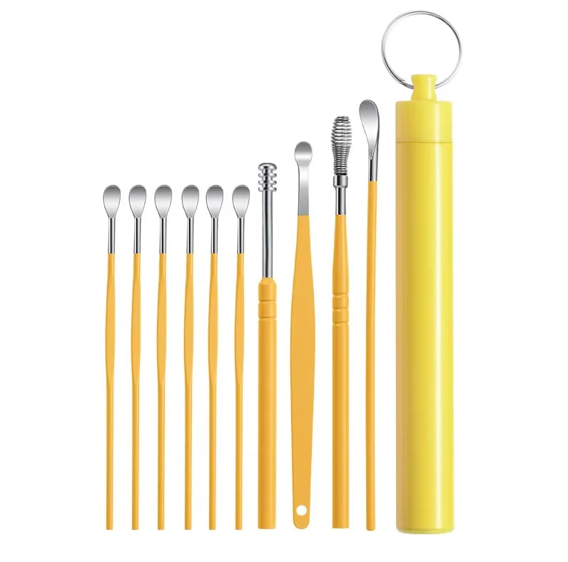 Stainless Steel Ear Wax Removal Tool Kit