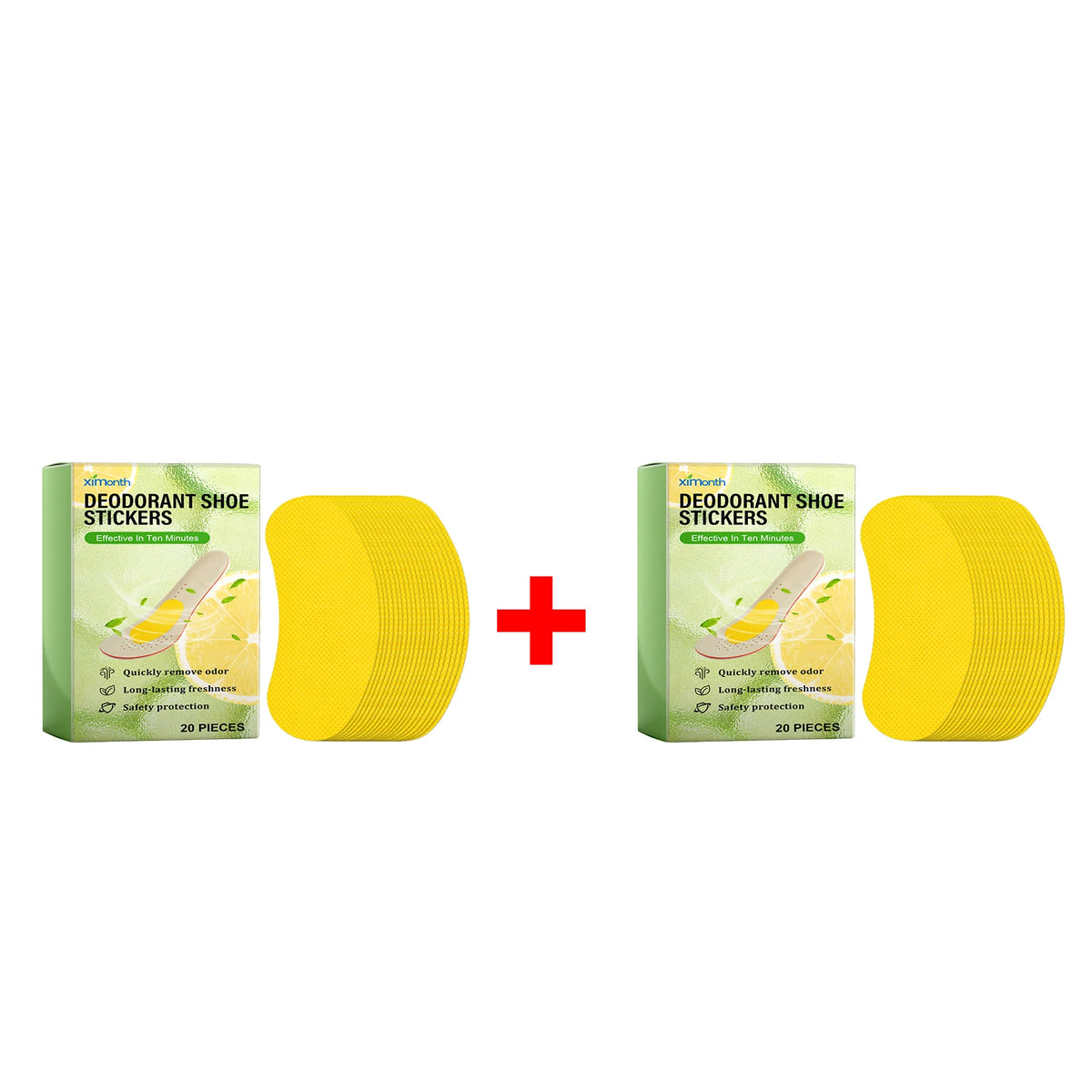 Refreshing Deodorant Shoe Patches for Odor Control