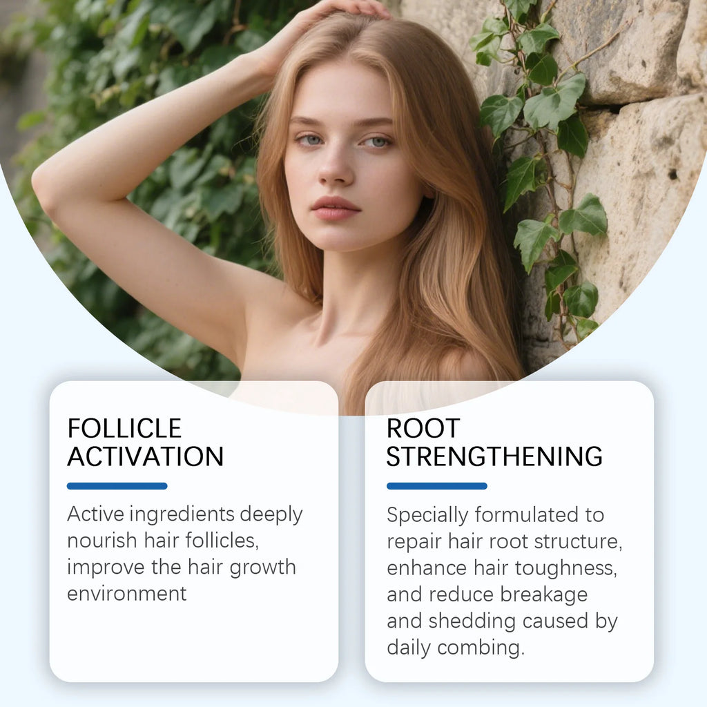 Rosemary Hair Growth Serum Roller for Thinning Hair