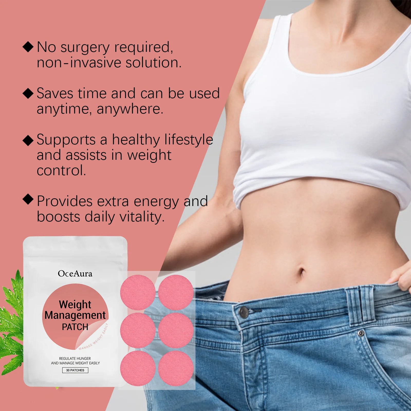 Natural Slimming Belly Patches for Weight Management - 2