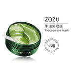 Hydrating Gold and Avocado Eye Patches for Dark Circles