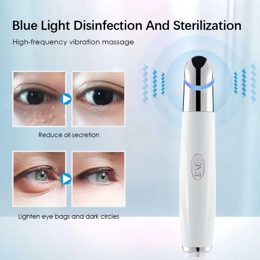 3-in-1 LED Photon Eye Massager for Dark Circles and Puffiness - 5