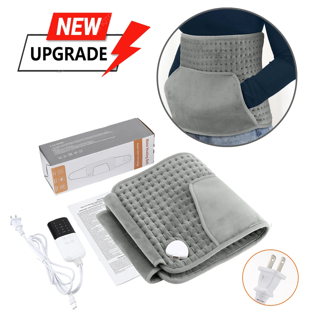 Electric Heated Waist and Back Support Belt