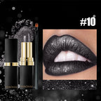 Metallic Pearl Finish Long-Lasting Lipstick