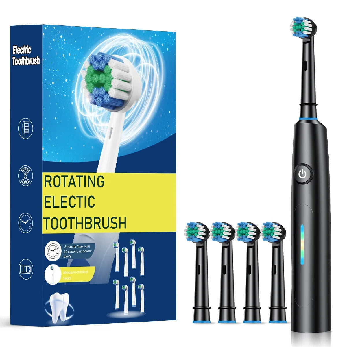 3D Rotating Electric Toothbrush for Deep Cleaning - 16