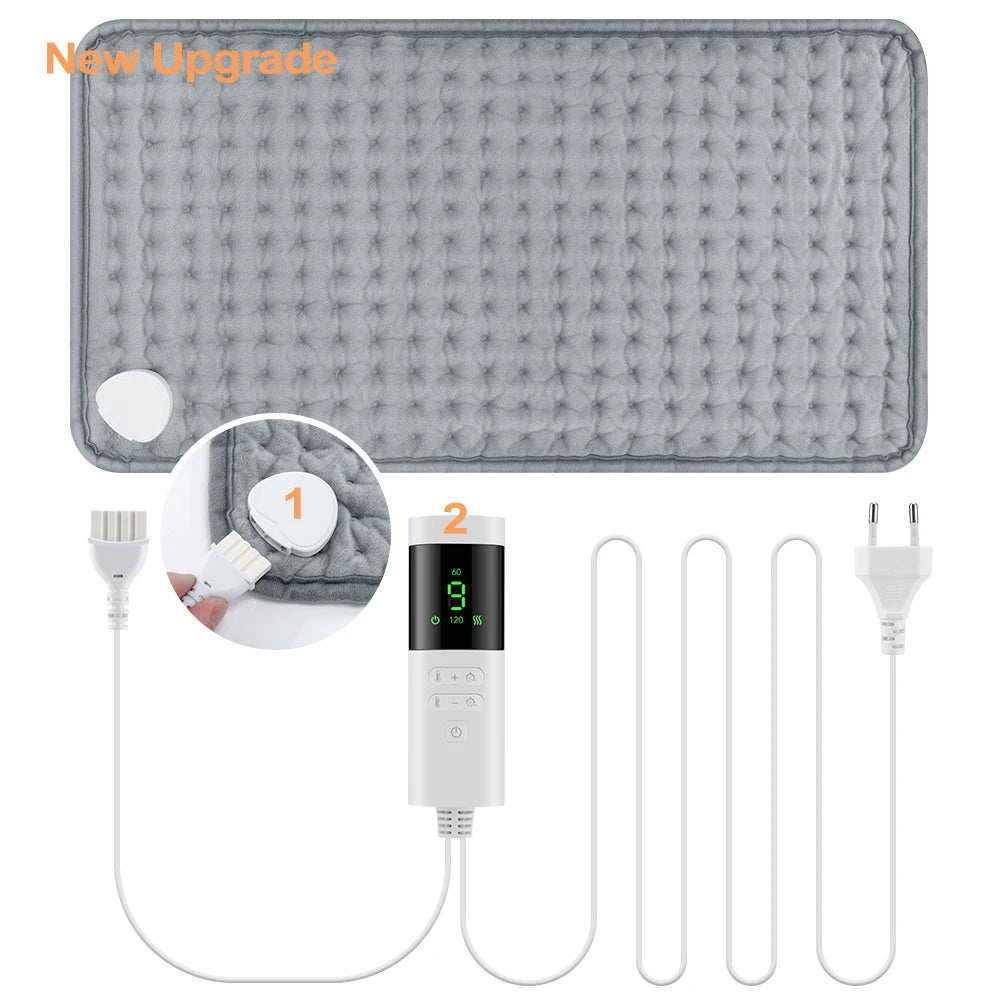 Electric Heating Pad for Pain Relief and Muscle Relaxation - 8