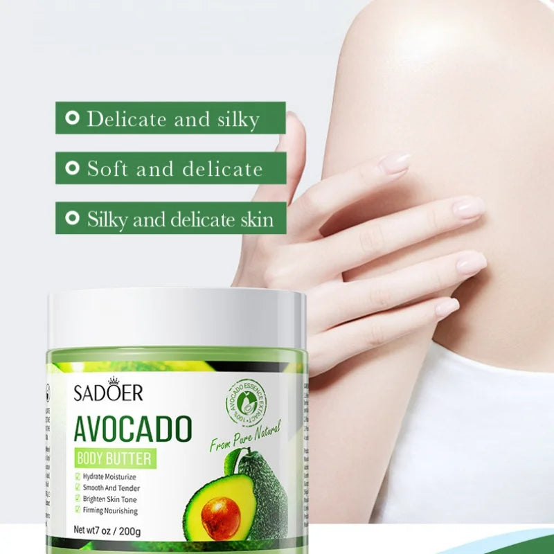 Avocado Nourishing Body Butter for Smooth Hydrated Skin