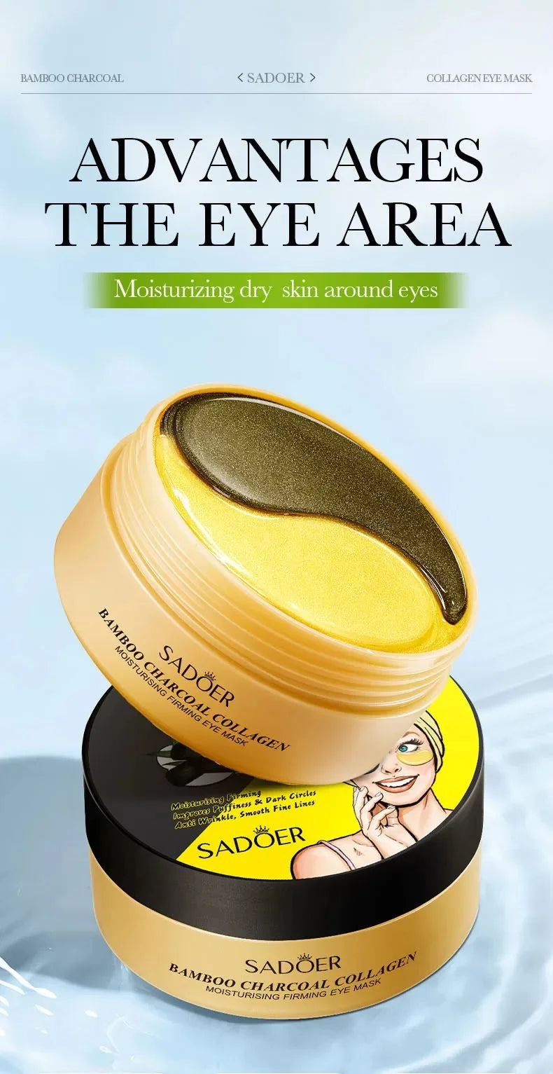 Hydrating Collagen Eye Patches for Dark Circles and Puffiness - 11