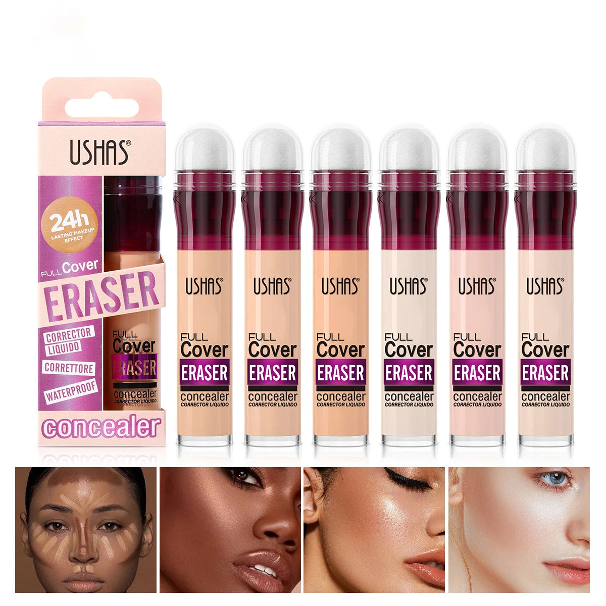 Full Coverage Sponge Tip Liquid Concealer