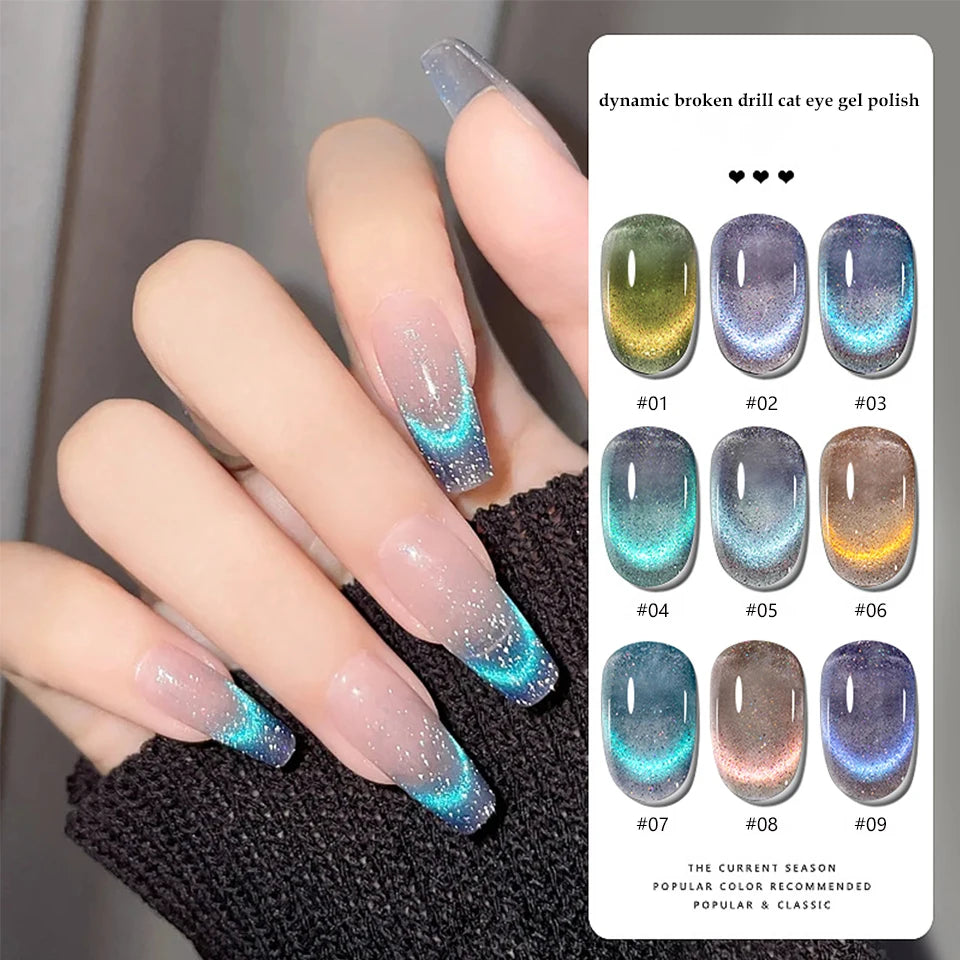 9D Galaxy Effect Magnetic Cat Eye Gel Nail Polish
