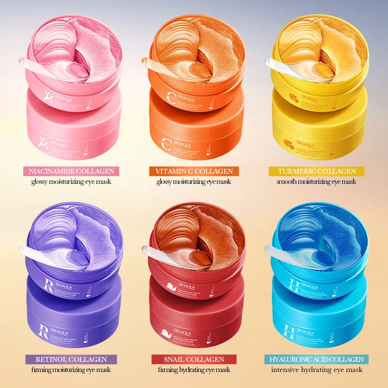 Collagen Moisturizing Eye Patches for Dark Circles and Puffiness