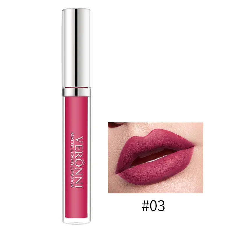 Long-Lasting Waterproof Matte Liquid Lipstick - 11