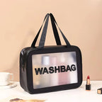 Waterproof Transparent Large Capacity Cosmetic Travel Bag