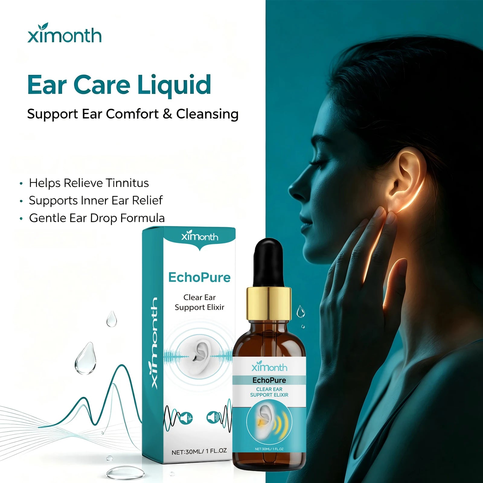 Earwax Removal Drops for Tinnitus and Blocked Ear Relief - 2