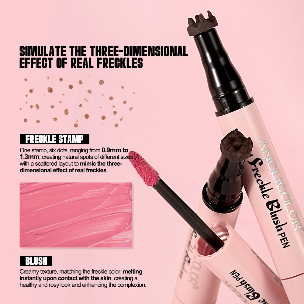 2-in-1 Natural Freckle and Blush Pen