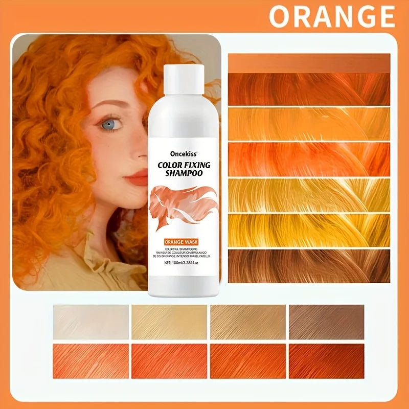 Color Depositing Semi-Permanent Hair Dye Shampoo
